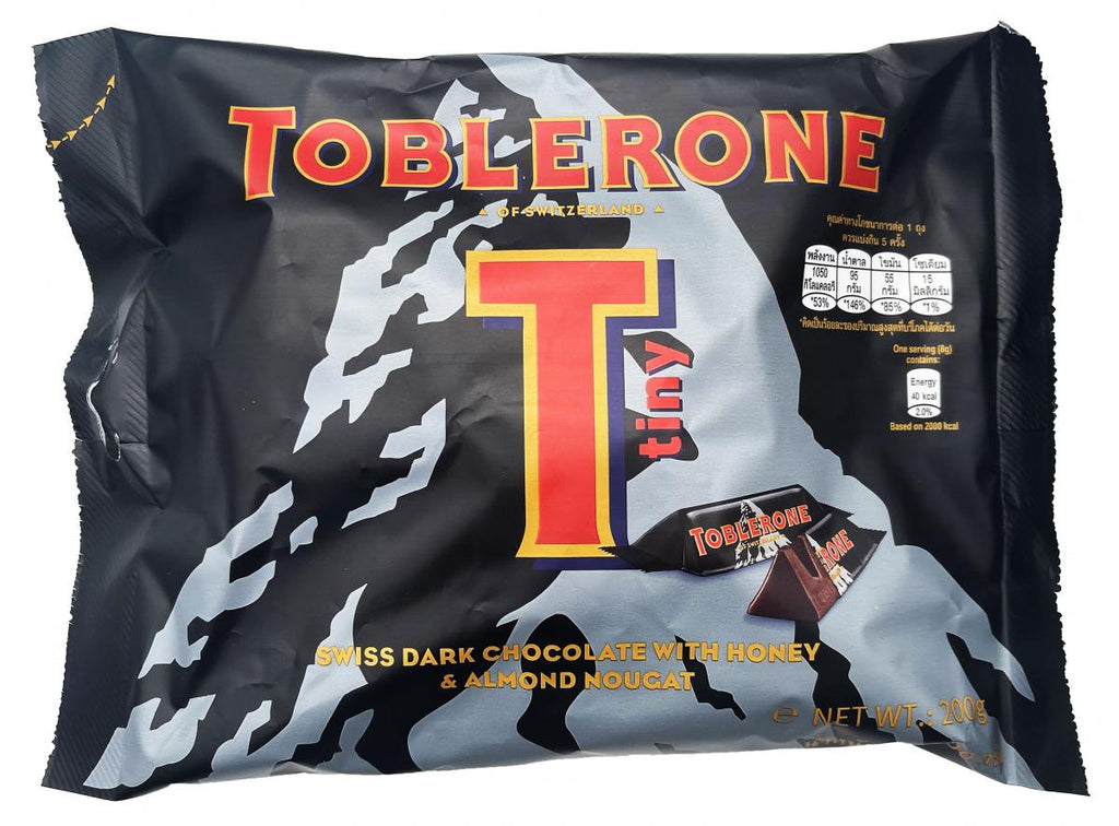Toblerone - 迷你黑朱古力袋裝 200g (7622300081416)