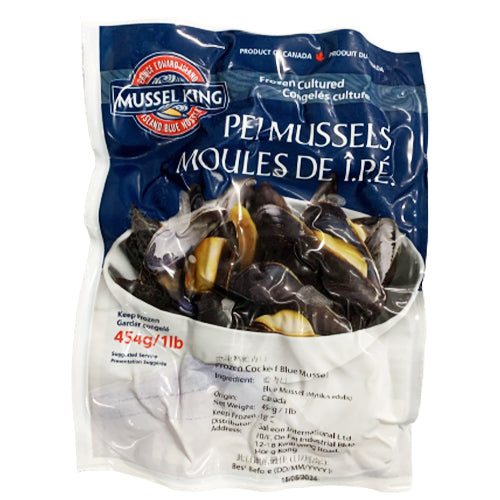 Mussel King - 加拿大原味凍熟藍青口 454g (777696000125) (急凍-18°C)[朗]