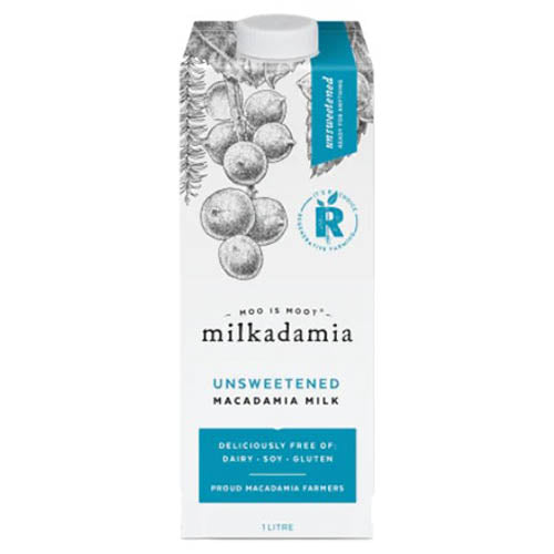 [原箱]Milkadamia - 美國無麩質無糖澳洲堅果植物奶 946ml x 6盒(858045004664)[平行進口]
