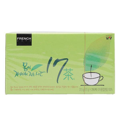 FRENCH CAFE - 南陽油切纖體健康17茶 37.5g(1.5g x 25包)(8801069222875)