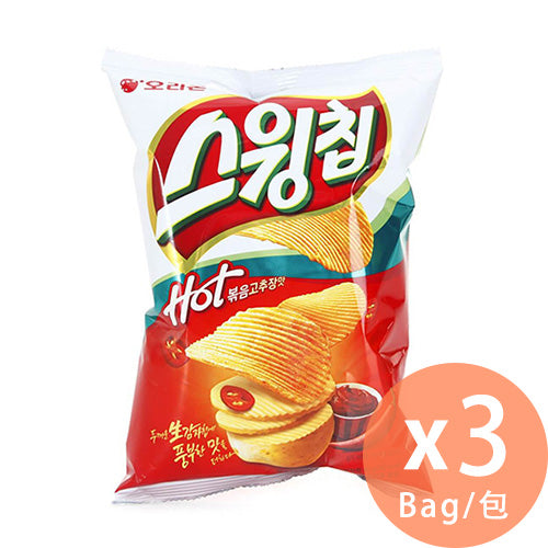 Orion - 焗薯片 (韓式辣醬味) 60g x 3包 [韓國直送] 