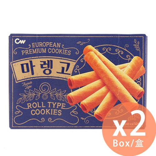 CW- 歐式蛋卷曲奇 - 105g x 2盒[韓國直送](8801204101744_2) #韓國零食