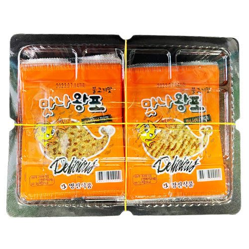 Myongjin 香烤魚片 (燒烤味) (5g x 50片)  (8805766550002)