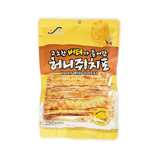韓國Jinju - 蜂蜜奶油魚乾 50g