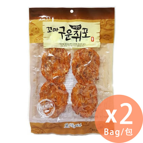SEOUL G&B - Mini 烤魚浦片 50g x 2包(8809247980173_2)[韓國直送]