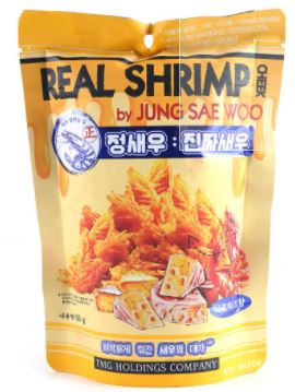 TMG Holdings - REAL SHRIMP - 芝士醬脆蝦頭 - 60g [韓國直送] [炸蝦頭] (8809300461465)