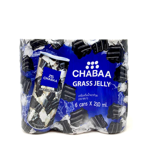 Chabaa - 泰國涼粉爽飲品 230ml x 6罐(1Pack) (8854761214068)