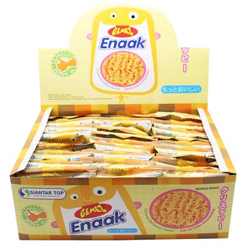 [原盒]GEMEZ Enaak - 韓版 印尼原味小雞點心麵 (16g x 30包) (8886013505181_30)