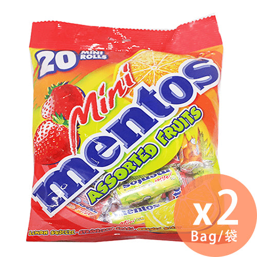 Mentos - 萬樂珠混合水果味軟糖 20小條(200g)  x2包 (8990800012285_2)