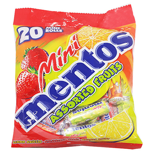 Mentos - 萬樂珠混合水果味軟糖 20小條(200g) (8990800012285)