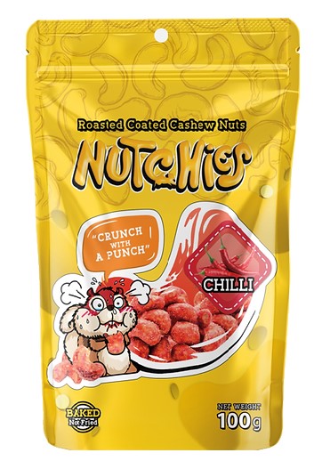 Nutchies - 樂脆腰果 - 辛辣風味 - 30g [脆口佐酒小食](8991002504783)