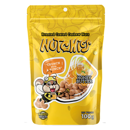Nutchies - 樂脆腰果 - 蜂蜜奶油風味 - 100g (8991002505391)
