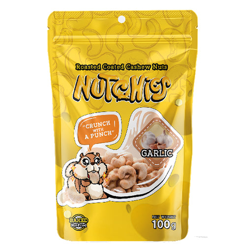 Nutchies - 樂脆腰果 - 惹味香蒜風味 - 100g (8991002508279)