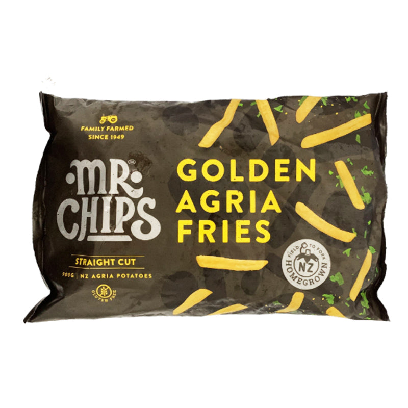 紐西蘭 Mr.Chips 13mm直薯條 900g (9414896000586)(急凍-18°C)[朗] #新鮮 #健康 #氣炸#煎 #焗 #無味精 #無防腐劑