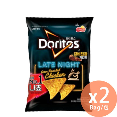 LOTTE - Doritos - 墨西哥粟米脆片 - 香辣烤雞味 84g x 2 (SKU_11420_2)