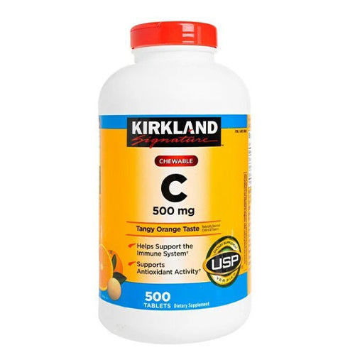 美國Kirkland Vitamin C 維他命C 500毫克 (500粒) (SKU_13136)[平行進口]